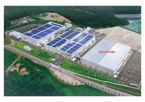 Artist's rendering of Kyocera's Kyoto Ayabe Plant (Photo: Business Wire)