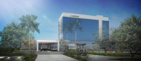 Exterior rendering of Le Méridien Fort Lauderdale Airport (Photo: Business Wire)