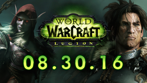 Blizzard Entertainment's World of Warcraft: Legion launches August 30, 2016 (Graphic: Business Wire)