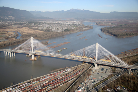 Port Mann Bridge in Vancouver, British Columbia. (Photo: Business Wire)