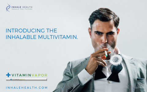 Inhale Health Introduces VitaminVapor™ to the Health Care Retail Market (Photo: Business Wire) 
