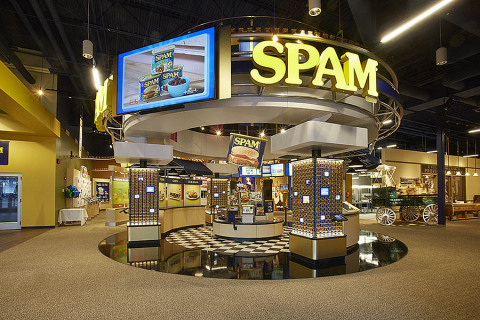 A look inside the new SPAM® Museum (Photo: Hormel Foods Corporation)