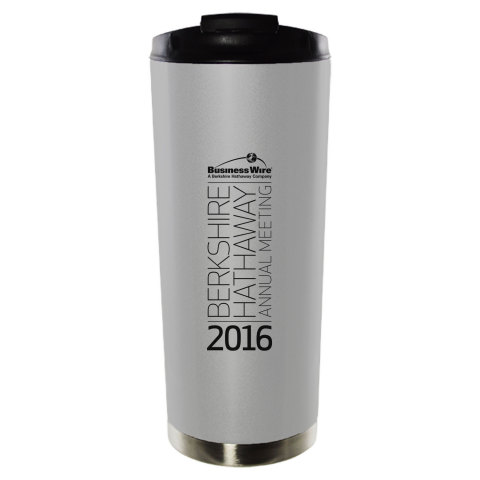 Tumblers available at Berkshire Hathaway's annual meeting in Omaha (Photo: Business Wire)