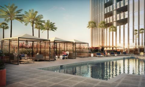 Pacific Gate by Bosa, located in Downtown San Diego, sold $90 million in residences during its first weekend of private sales. (Photo: Business Wire)