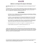 KKR Q1'16 Earnings Release