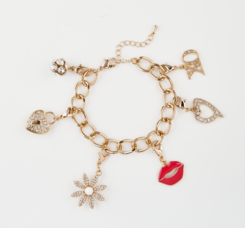 Shop charms, bracelets, necklaces and T-shirts from the Thalia Sodi Collection at Macy’s and on macys.com – 10 percent of the purchase price will be donated to March of Dimes (April 24 – May 31) (Photo: Business Wire)