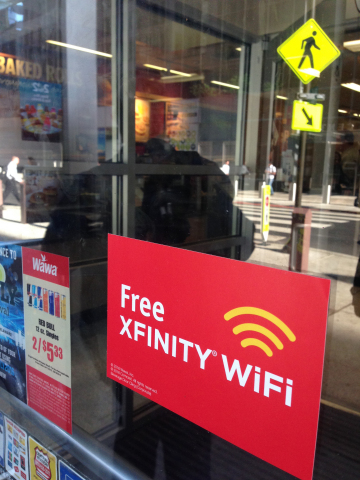 Starting today, patrons of more than 700 Wawa locations will have free Wi-Fi thanks to Comcast. (Photo: Business Wire)