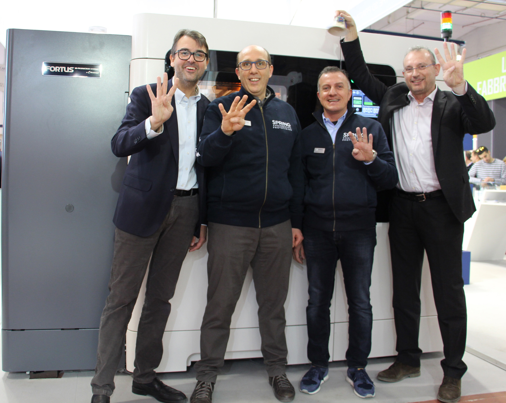 Spring s.r.l., Stratasys' Largest Italian Service Bureau, Expands Direct  Manufacturing Offering with Purchase of Fourth Fortus 900mc Production 3D  Printer | Business Wire