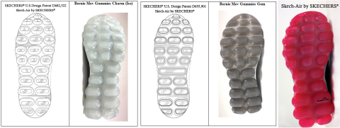 Skech-Air® by SKECHERS® and Bernie Mev outsole design (Photo: Business Wire)