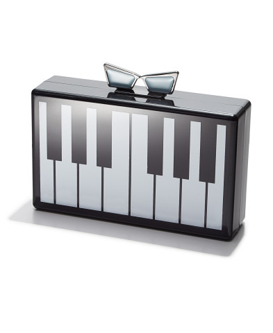 Lady Gaga and Sir Elton John partner with Macy’s on new limited-edition line, Love Bravery; Piano Clutch, $59 (Photo: Business Wire)