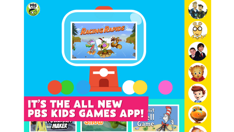 Available now on iPhone, iPad, iPod touch and Android, the new PBS KIDS Games App offers free access to PBS KIDS games anytime, anywhere. (Graphic: Business Wire)