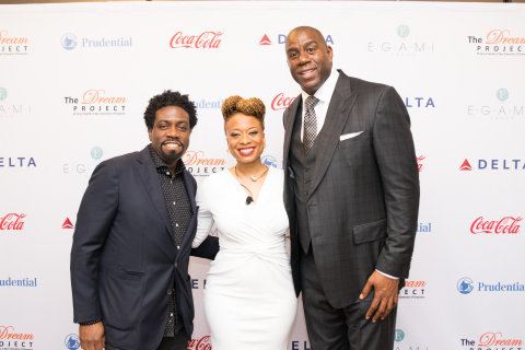 EGAMI Group Founder and CEO, Teneshia J. Warner, hosted the 4th Annual Dream Project Symposium in Atlanta, GA., providing invaluable business insights from keynote speaker Earvin "Magic" Johnson.(Photo: Business Wire)