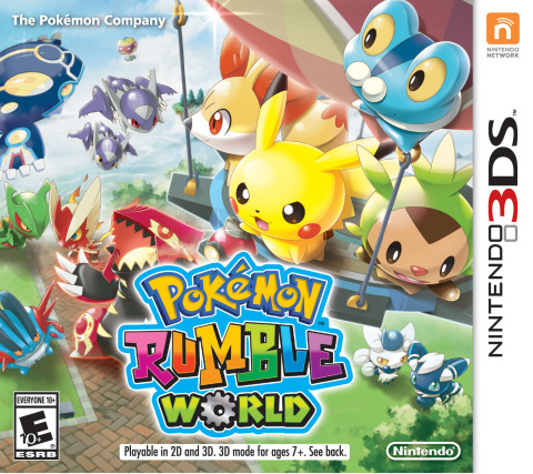 Pokémon Rumble World for the Nintendo 3DS family of systems, which finds players battling and befriending more than 700 Pokémon, is getting a physical retail version … and it’s available in stores today! (Graphic: Business Wire)