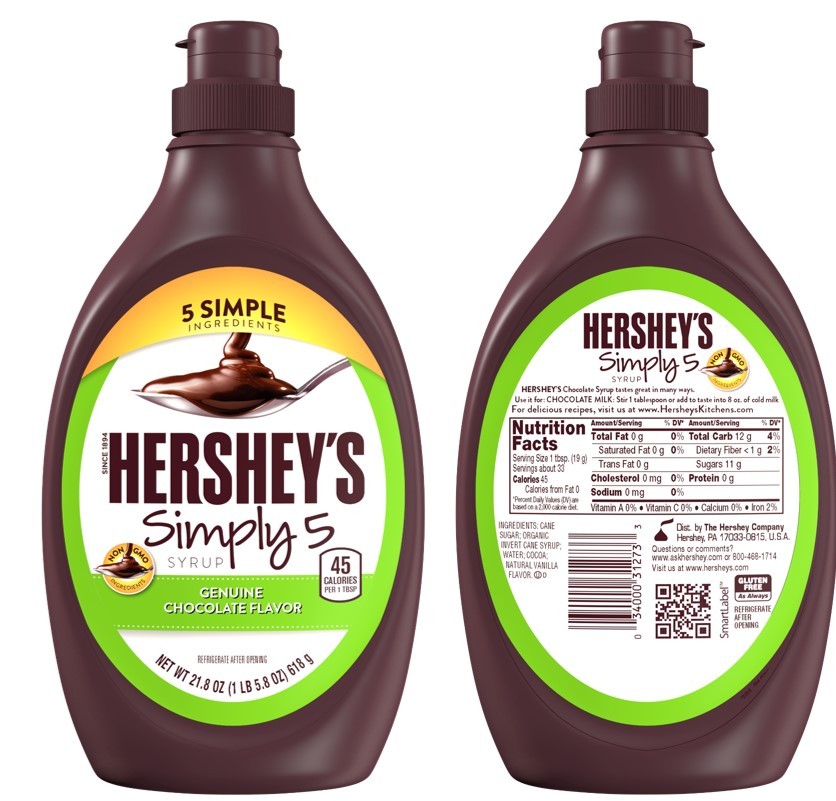 New Hershey’s Simply 5 Syrup is Sweet and Simple with Just Five