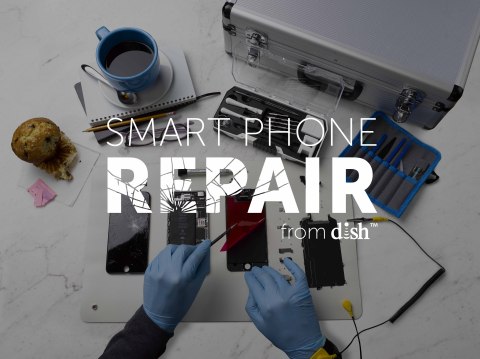 DISH Smart Phone Repair at the coffee shop (Photo: Business Wire)