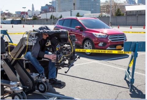 The new 2017 Ford Escape is the focus of unique integrations with producers of hit NBC shows “The Blacklist” and “Blindspot.” (Photo: Business Wire)