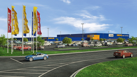 IKEA Continues Midwest Expansion By Submitting Plans To Open A Milwaukee-Area Store Summer 2018 In Oak Creek, Wisconsin (Graphic: Business Wire)