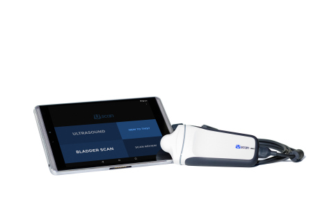 Signostics received FDA clearance for Uscan™, the world’s first smart mobile-connected ultrasound visualization device specialized for urologic care. Photo credit: Signostics.