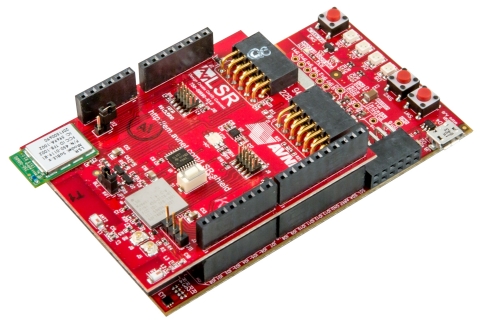 Avnet's LSR Wireless Shield, an Arduino form-factor expansion board for prototyping wireless connected IoT products with customizable sensor/peripheral capabilities. (Photo: Business Wire)