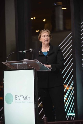 Elisabeth D. Babcock, MCRP, PhD, President and Chief Executive Officer reveals new identity (Photo: Business Wire).