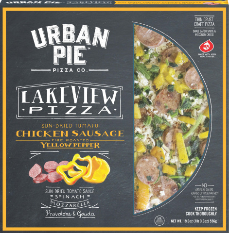 Urban Pie Lakeview Pizza box (Photo: Business Wire)