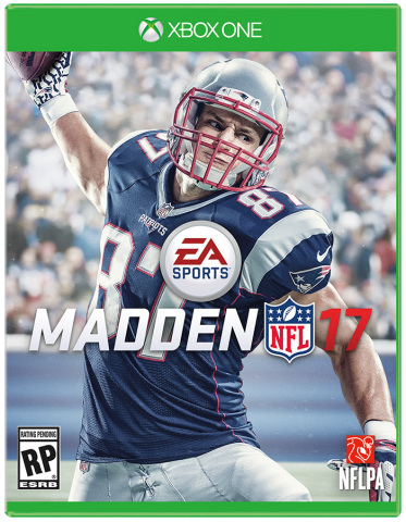 Rob Gronkowski Named as Official EA SPORTS Madden NFL 17 Cover Athlete. (Photo: Business Wire)