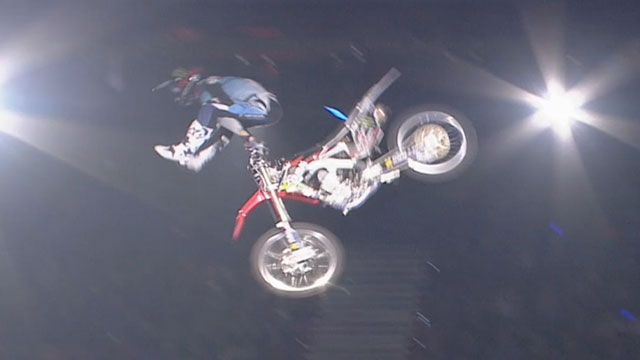 Travis Pastrana, Josh Sheehan and Gregg Duffy of Nitro Circus Live all landed incredible FMX world firsts at Brisbane, Australia Show on Saturday May 14, 2016