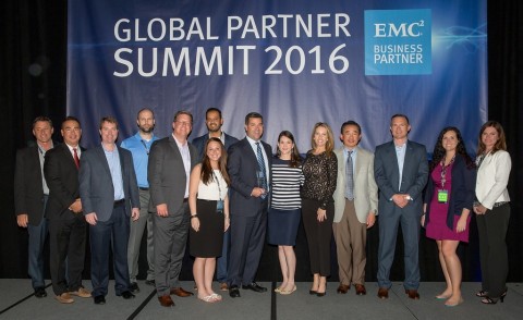 Avnet receives the 2015 EMC Distributor Partner of the Year Award for North America from EMC Corporation. (Photo: Business Wire)