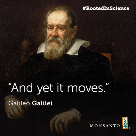 Galileo Galilei: "And yet it moves." (Graphic: Business Wire)