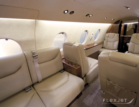 The Nextant 400XTi outperforms all other light jets in nearly every category with a 2,003-nautical mile (3,710 km) range and a cruising speed of 460 nautical miles per hour (740 km per hour). It also has a seating configuration that allows for the most legroom of any light jet in production. (Photo: Business Wire)