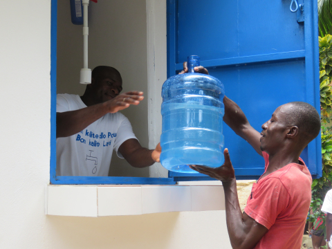 New Royal Caribbean Cruises Ltd-funded project will benefit 6,000 residents in northern Haiti by providing access to clean water and sanitation infrastructure. (Photo: Business Wire)