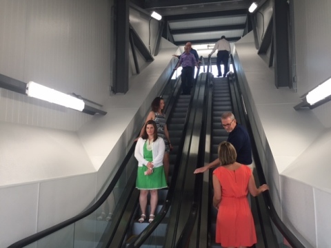 New Pedestrian Bridge, Access Point (SOURCE: Utz Quality Foods, Inc.)