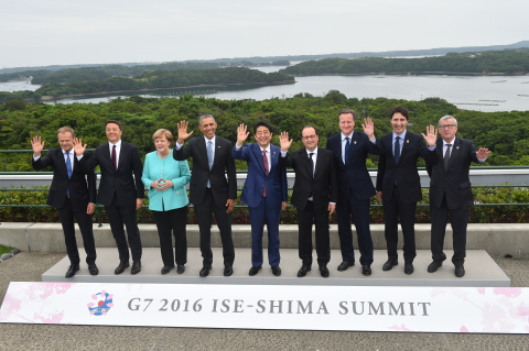 Il Giappone ospita il 42o Vertice annuale G7 a Ise-Shima