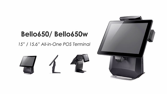 Clientron introduced its touch POS terminal Bello650 for retail and hospitality solution