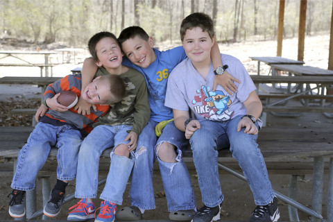 The Dover Brothers, United States, Ezra, Noah, Judah, and Josiah, an Acute Lymphoblastic Leukemia (ALL) Survivor. According to their parents, “Rare cancer can be an isolating experience because many do not know anyone else who has walked the same path, and therefore don’t understand the challenges they face. We’d like our story to offer hope for families who find themselves on that same path.” (Photo: Business Wire)