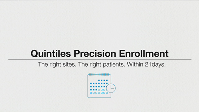 Quintiles' Precision Enrollment offering is designed to significantly accelerate site start-up and patient recruitment in oncology clinical trials.