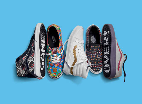 Vans and Nintendo Team Up for the Ultimate Adventure in Footwear and Apparel (Photo: Business Wire)