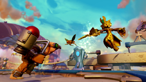 Golden Queen - Skylanders Imaginators introduces a new lineup of Skylanders known as Senseis.  Amongst these powerful heroes are several fan-favorite villains, including Golden Queen, who return as fully playable characters that are now reformed and fight for good alongside the Skylanders. (Graphic: Business Wire)