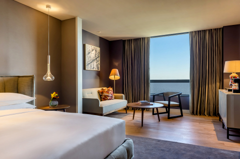 Hyatt Centric Montevideo River View Guestroom (Photo: Business Wire)