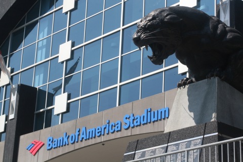 CommScope is supplying equipment and providing on-site technical engineering support to modernize the wireless and wired communications at Bank of America Stadium in Charlotte, North Carolina. (Photo: Business Wire)