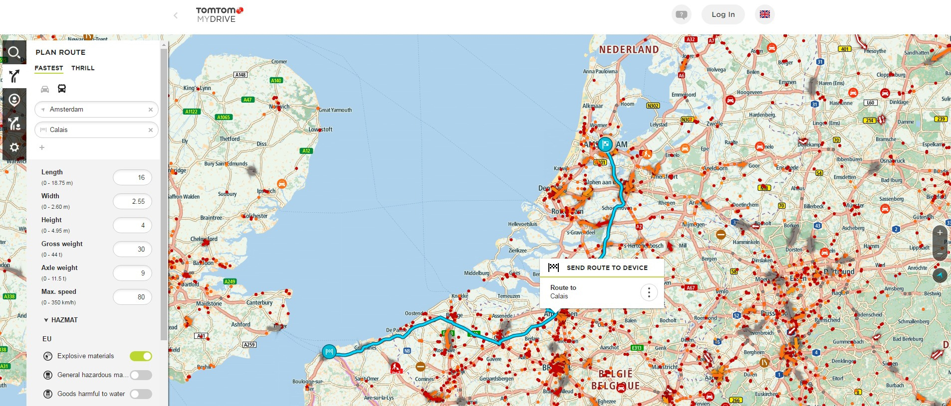 scheiden Dokter Diversiteit TomTom MyDrive Route Planning – Now Available for Truckers | Business Wire