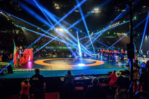 Wrestling Free Style World Cup, Forum Los Angeles (Photo: Business Wire)