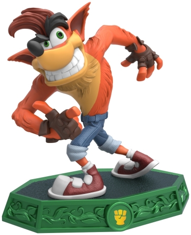 Crash Bandicoot is back as a guest star in Skylanders® Imaginators. Crash Bandicoot maintains his unique and quirky personality both as a fully playable Skylander Sensei character and brand new toy in the game. (Photo: Business Wire)