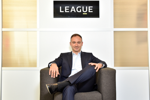 LEAGUE INC. Founder and CEO Michael Serbinis (Photo: Business Wire)