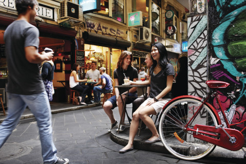 Vicolino Cafe, Centre Place, Melbourne, Victoria (Photo: Business Wire)