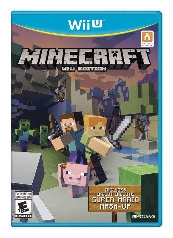The Wii U version of Minecraft features Off-TV Play, touch-screen functionality and online multiplayer. (Photo: Business Wire)