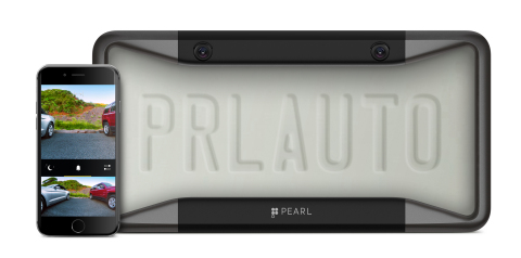 Pearl RearVision camera frame and in-app experience. (Photo: Business Wire)