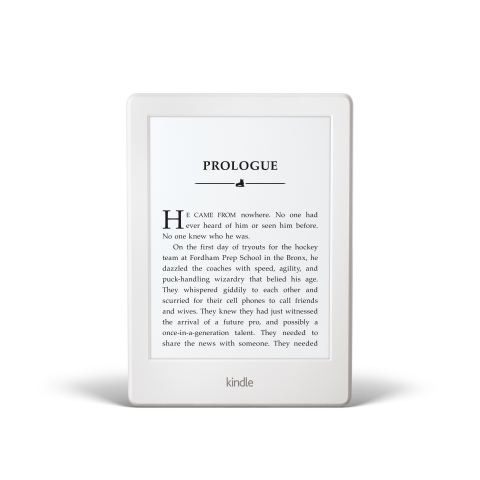 All-new Kindle in white (Photo: Business Wire)