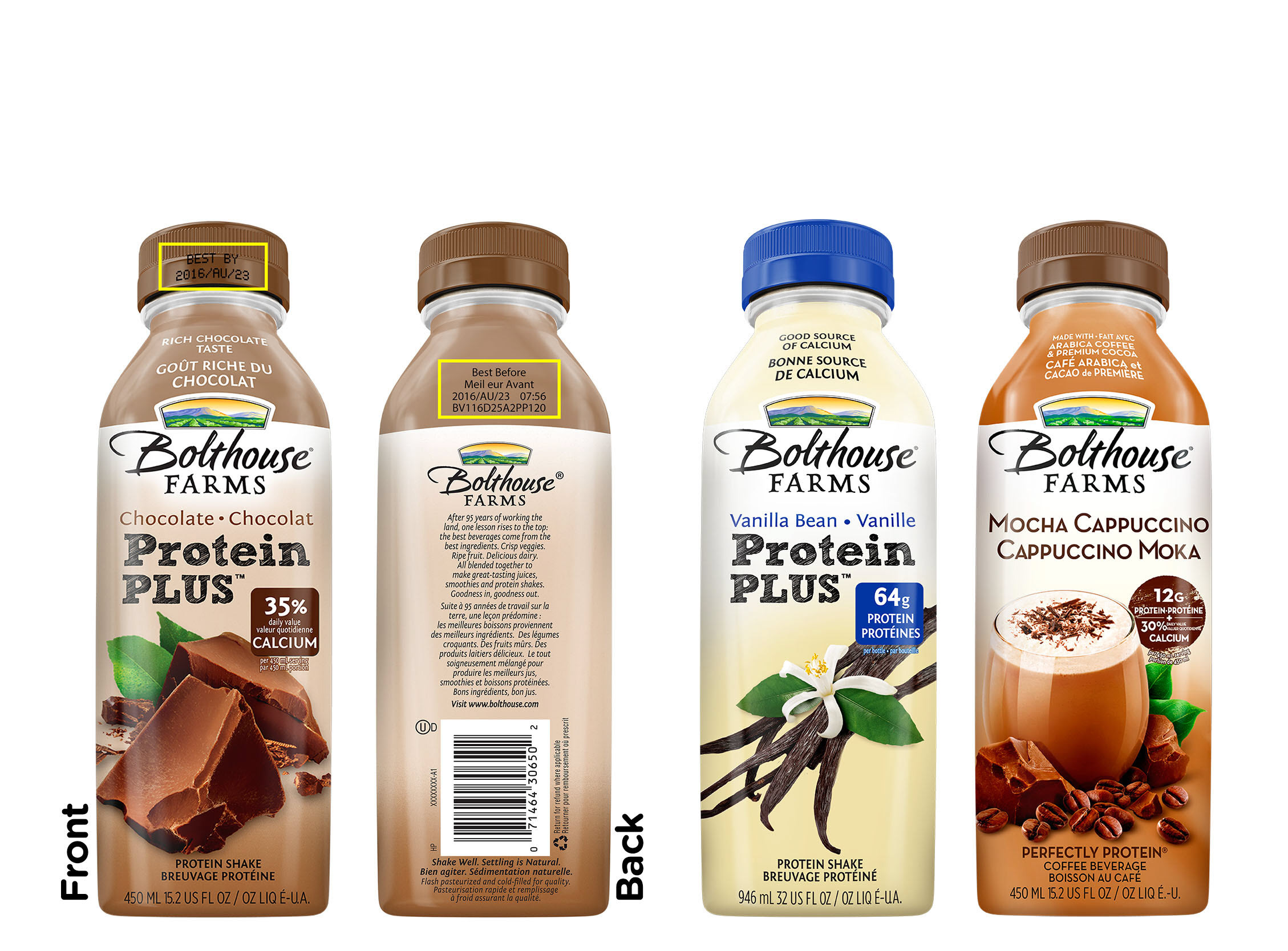 Bolthouse Farms Chocolate Protein Plus Shake - 15.2oz