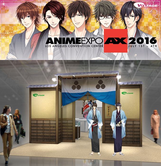 Voltage Inc Will Be At Anime Expo 16 In Los Angeles Usa Business Wire